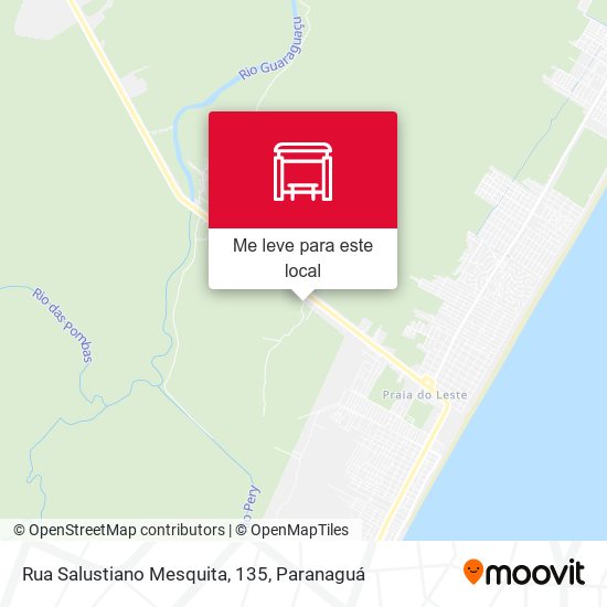Rua Salustiano Mesquita, 135 mapa