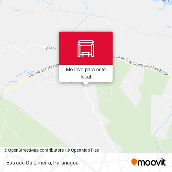 Estrada Da Limeira mapa