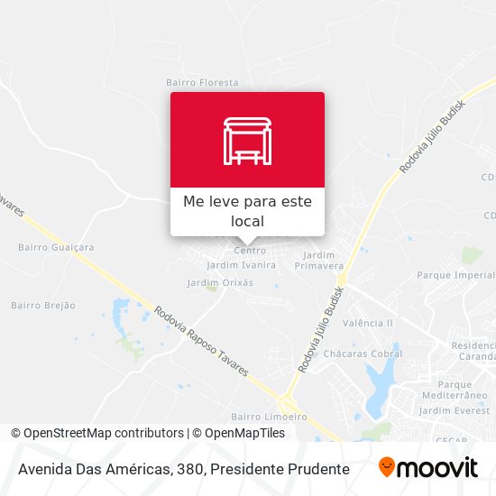 Avenida Das Américas, 380 mapa