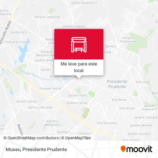 Museu mapa