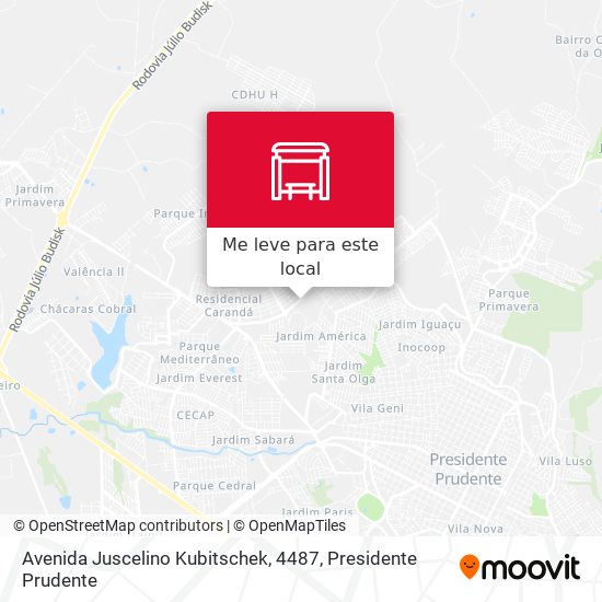 Avenida Juscelino Kubitschek, 4487 mapa