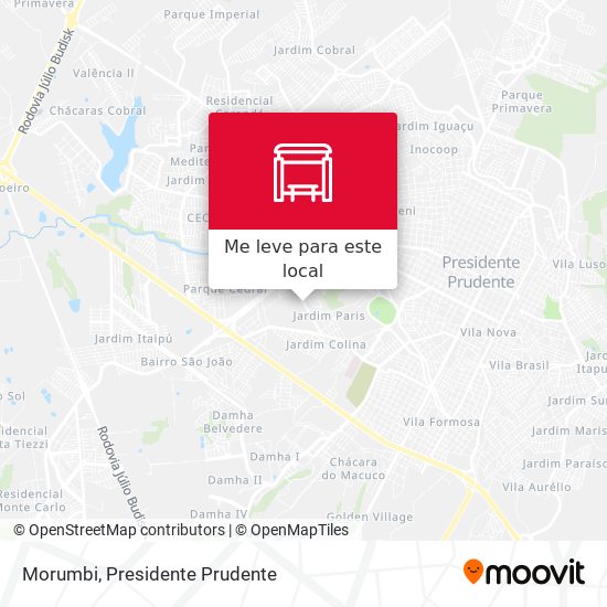 Morumbi mapa