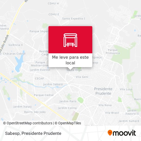 Sabesp mapa
