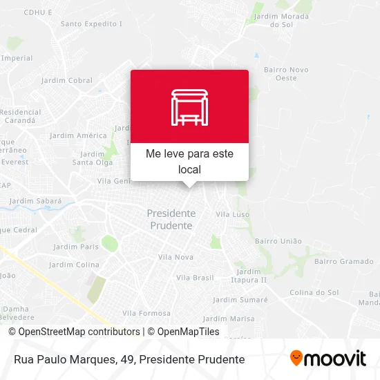 Rua Paulo Marques, 49 mapa