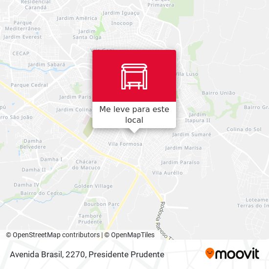 Avenida Brasil, 2270 mapa