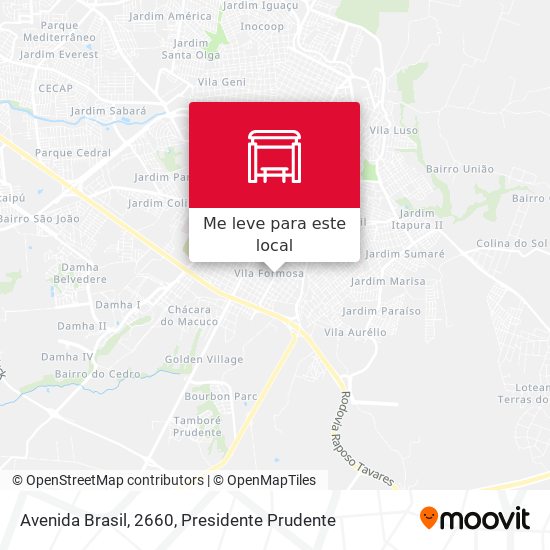 Avenida Brasil, 2660 mapa