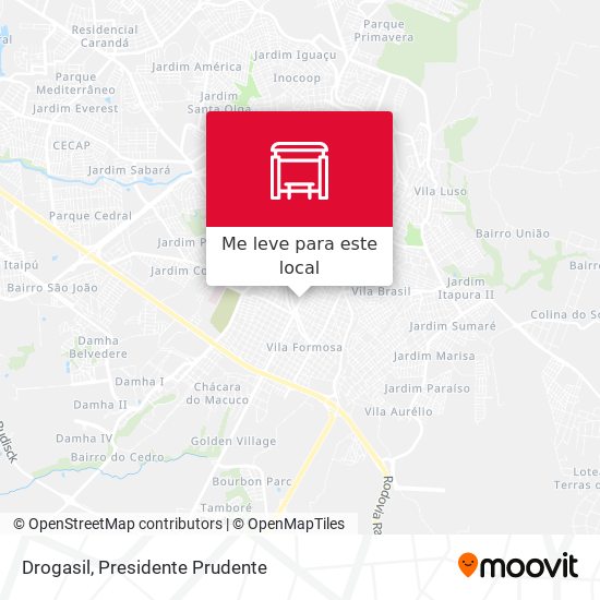 Drogasil mapa