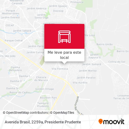 Avenida Brasil, 2259a mapa