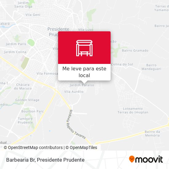 Barbearia Br mapa