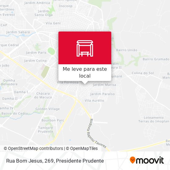 Rua Bom Jesus, 269 mapa