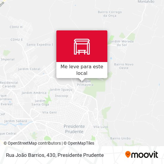Rua João Barrios, 430 mapa