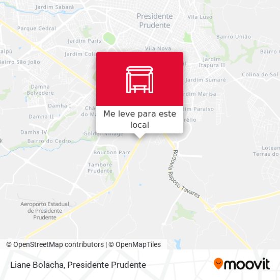 Liane Bolacha mapa
