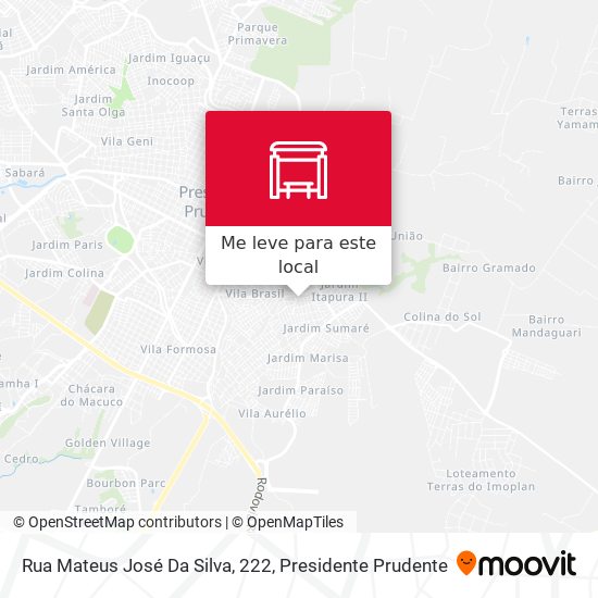 Rua Mateus José Da Silva, 222 mapa