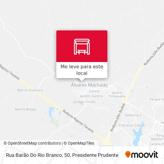 Rua Barão Do Rio Branco, 50 mapa