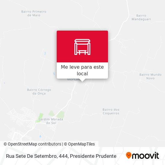 Rua Sete De Setembro, 444 mapa