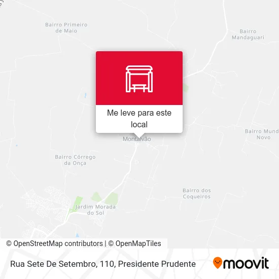 Rua Sete De Setembro, 110 mapa