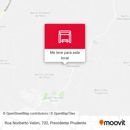 Rua Norberto Valim, 732 mapa