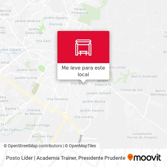 Posto Líder | Academia Trainer mapa