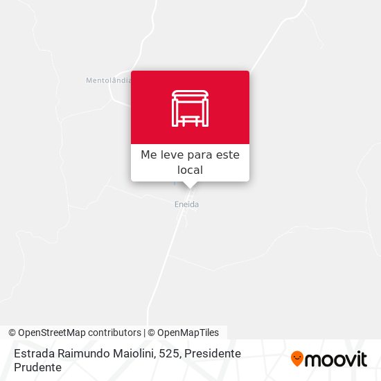 Estrada Raimundo Maiolini, 525 mapa