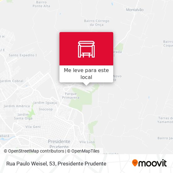 Rua Paulo Weisel, 53 mapa