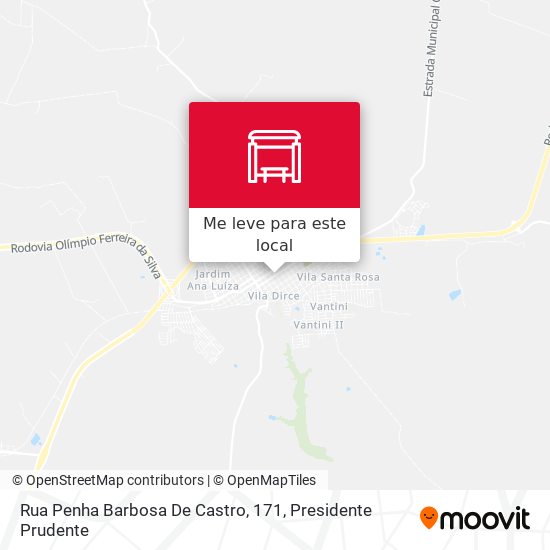 Rua Penha Barbosa De Castro, 171 mapa