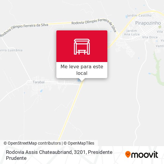 Rodovia Assis Chateaubriand, 3201 mapa