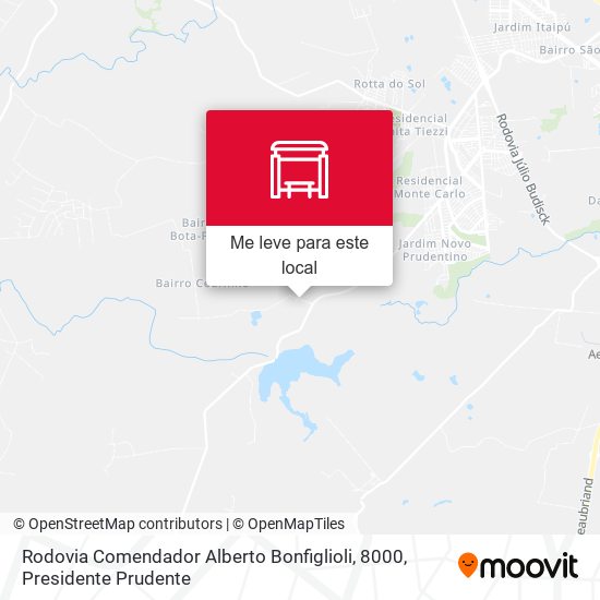 Rodovia Comendador Alberto Bonfiglioli, 8000 mapa