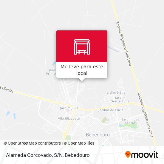 Alameda Corcovado, S/N mapa