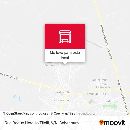 Rua Roque Hercilio Tilelli, S / N mapa