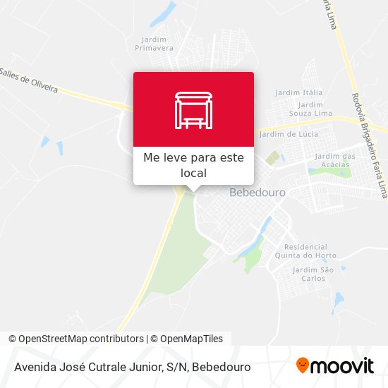 Avenida José Cutrale Junior, S / N mapa
