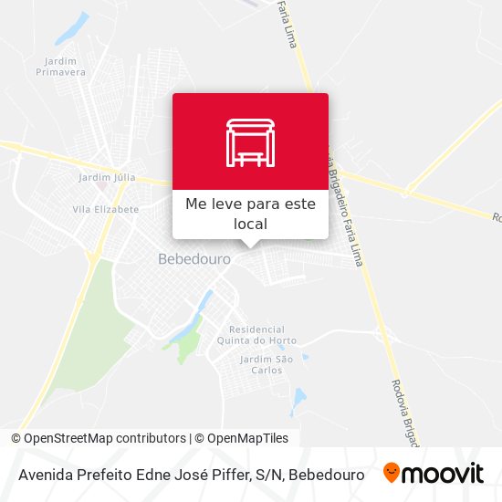 Avenida Prefeito Edne José Piffer, S / N mapa