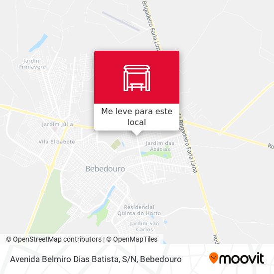 Avenida Belmiro Dias Batista, S / N mapa