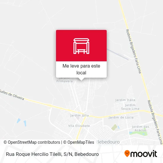 Rua Roque Hercilio Tilelli, S / N mapa