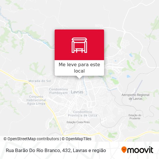 Rua Barão Do Rio Branco, 432 mapa