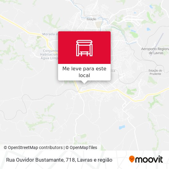 Rua Ouvidor Bustamante, 718 mapa