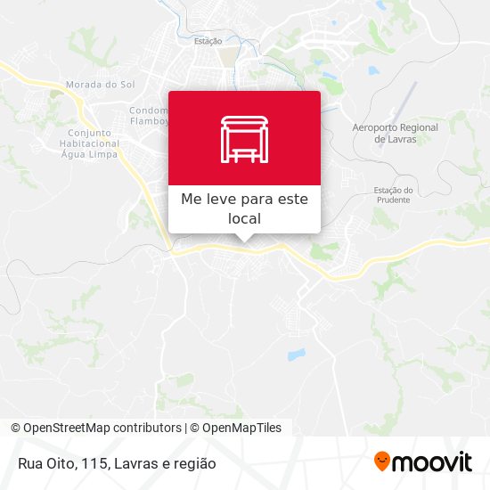 Rua Oito, 115 mapa