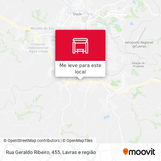 Rua Geraldo Ribeiro, 455 mapa