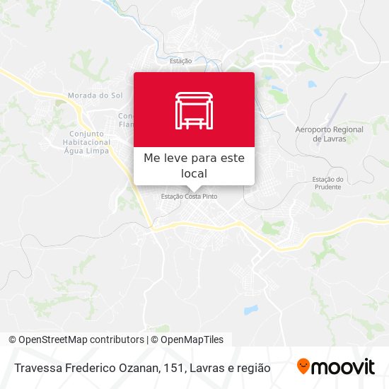 Travessa Frederico Ozanan, 151 mapa