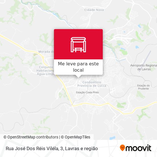 Rua José Dos Réis Viléla, 3 mapa