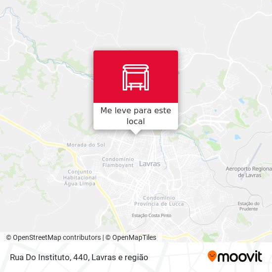 Rua Do Instituto, 440 mapa