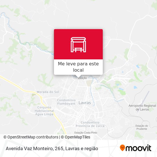 Avenida Vaz Monteiro, 265 mapa