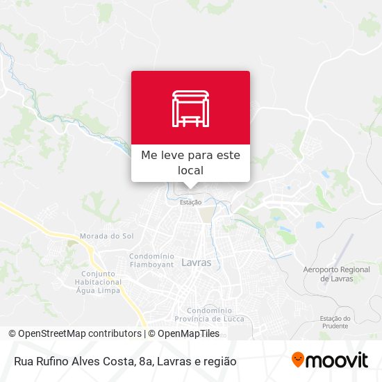 Rua Rufino Alves Costa, 8a mapa