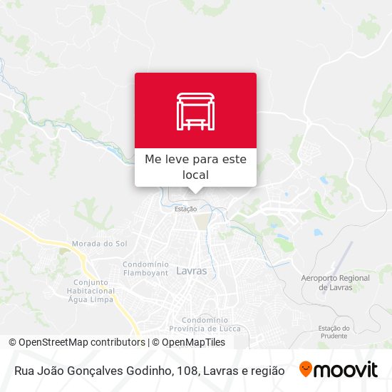 Rua João Gonçalves Godinho, 108 mapa