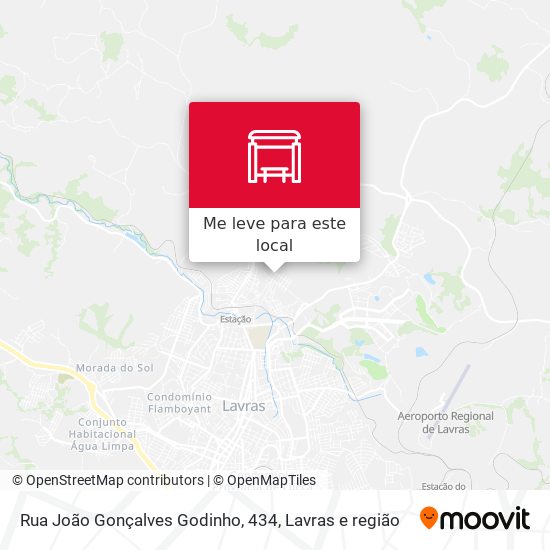 Rua João Gonçalves Godinho, 434 mapa