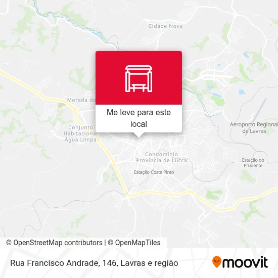 Rua Francisco Andrade, 146 mapa