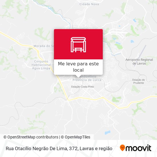 Rua Otacílio Negrão De Lima, 372 mapa