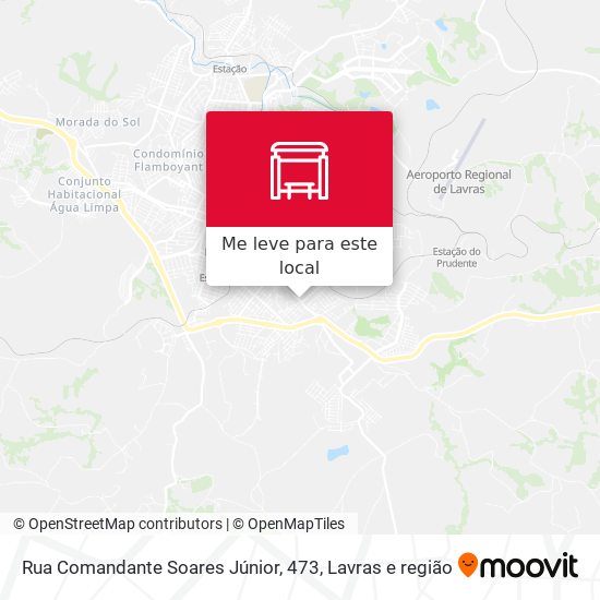 Rua Comandante Soares Júnior, 473 mapa