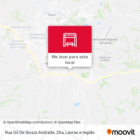 Rua Gil De Souza Andrade, 26a mapa