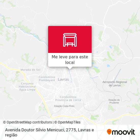 Avenida Doutor Silvio Menicuci, 2775 mapa
