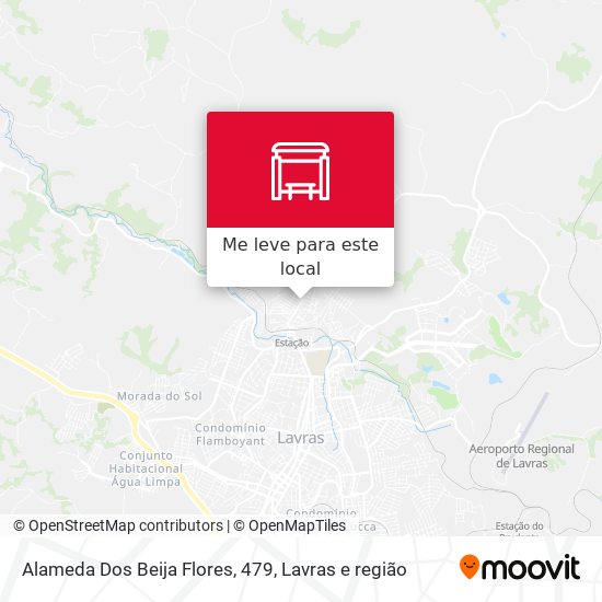 Alameda Dos Beija Flores, 479 mapa